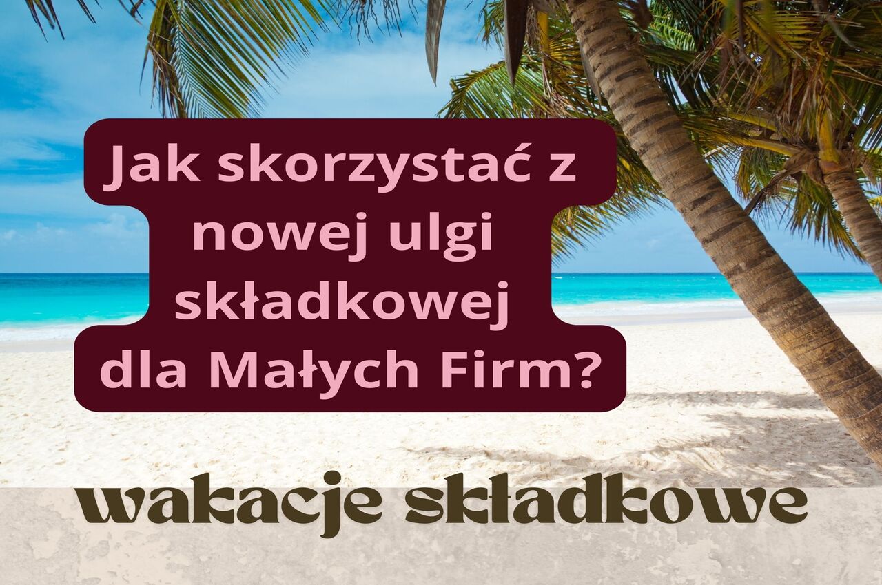 Jak skorzystać z wakacji składkowych dla Małych firm?